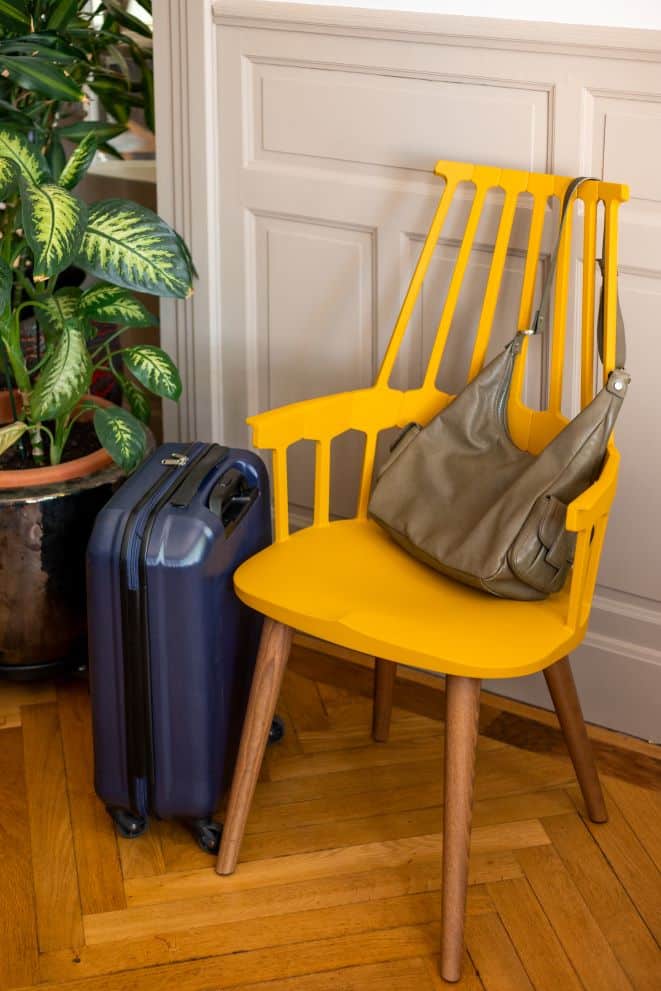 Possibilité de laisser ses bagages à la maison d'hôtes design et de charme L'Autre Rives au centre-ville d'Albi